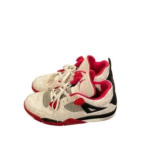 Jordan 4 white laser